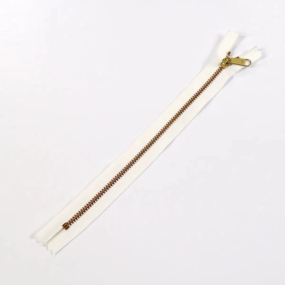 YKK 4.5 Brass Bag Zipper Long Pull 9 Inch