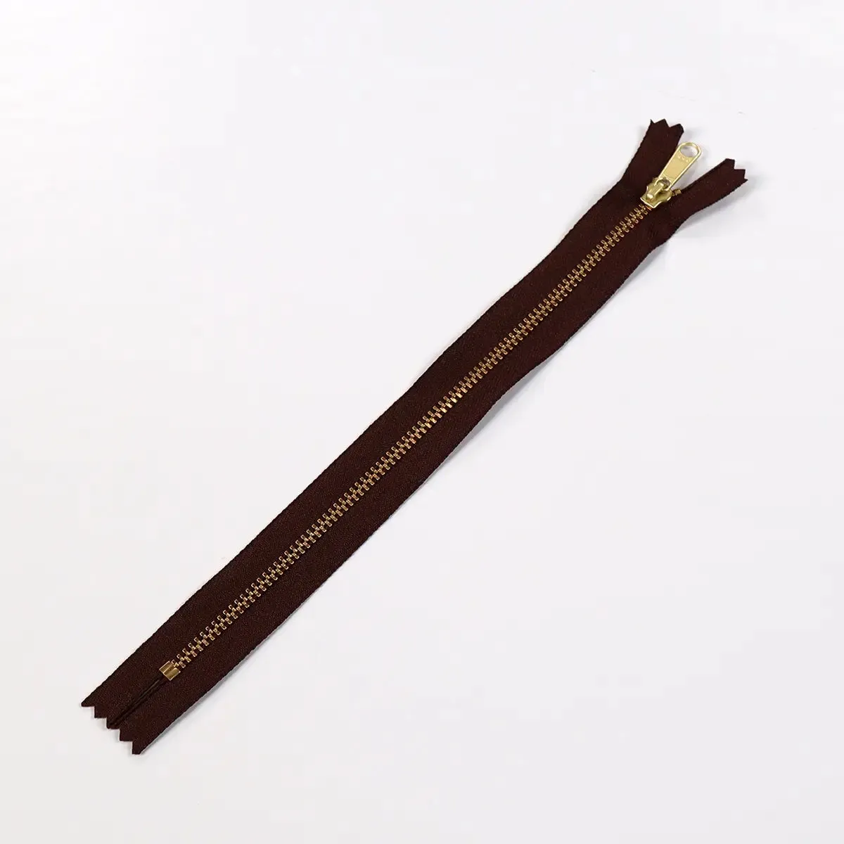 YKK 4.5 Brass Bag Zipper Long Pull 9 Inch
