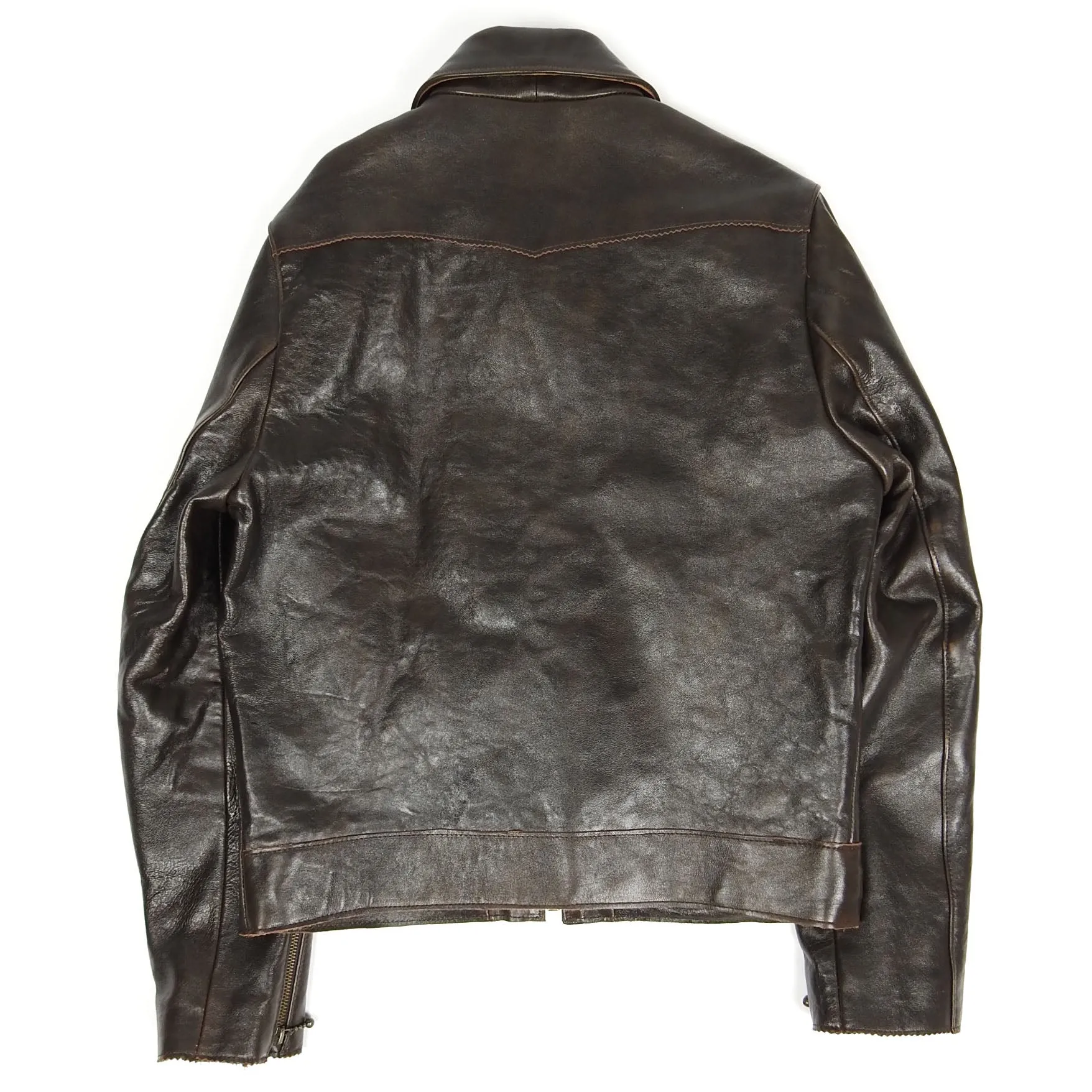 YMC Leather Jacket Size Medium