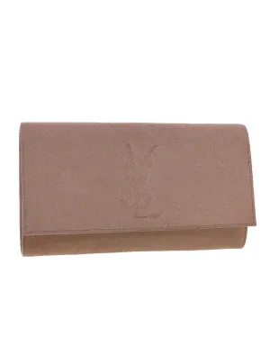YSL Envelope Clutch Embossed Logo