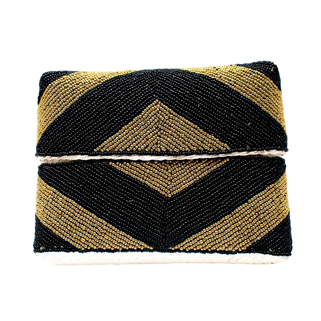 ZOE BEADED CLUTCH by POPPY   SAGE
