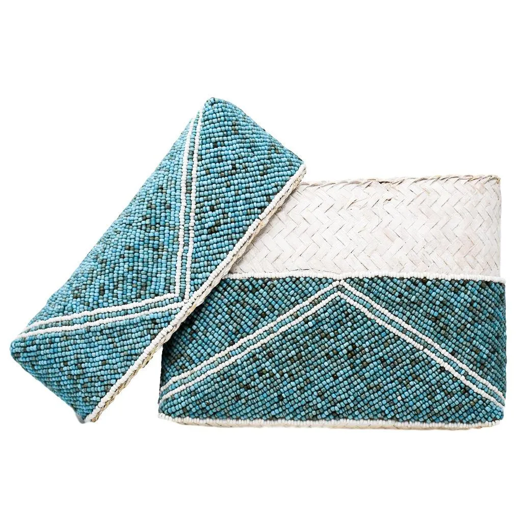 ZOE BEADED CLUTCH by POPPY   SAGE