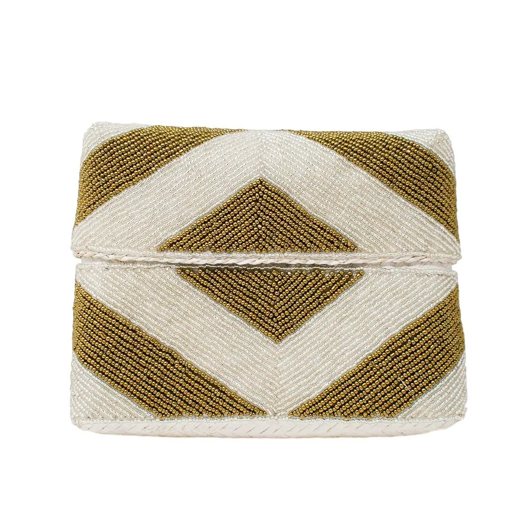 ZOE BEADED CLUTCH by POPPY   SAGE