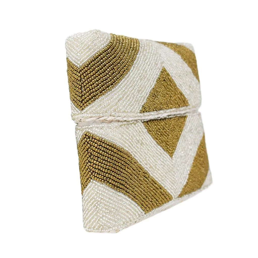 ZOE BEADED CLUTCH by POPPY   SAGE
