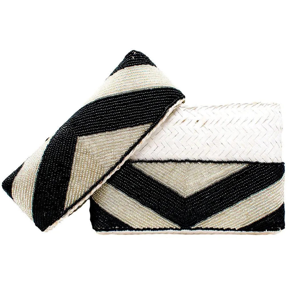 ZOE BEADED CLUTCH by POPPY   SAGE