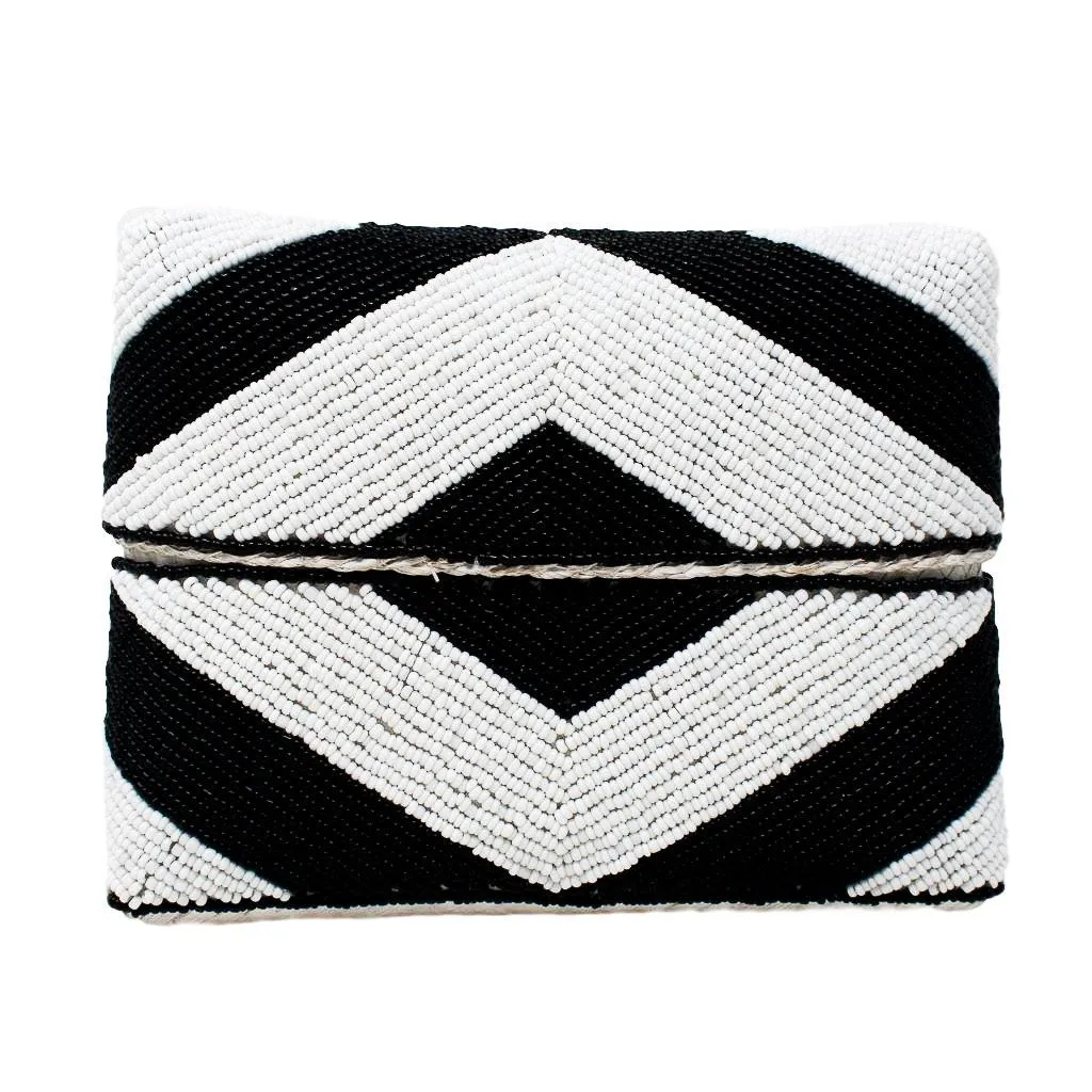 ZOE BEADED CLUTCH by POPPY   SAGE