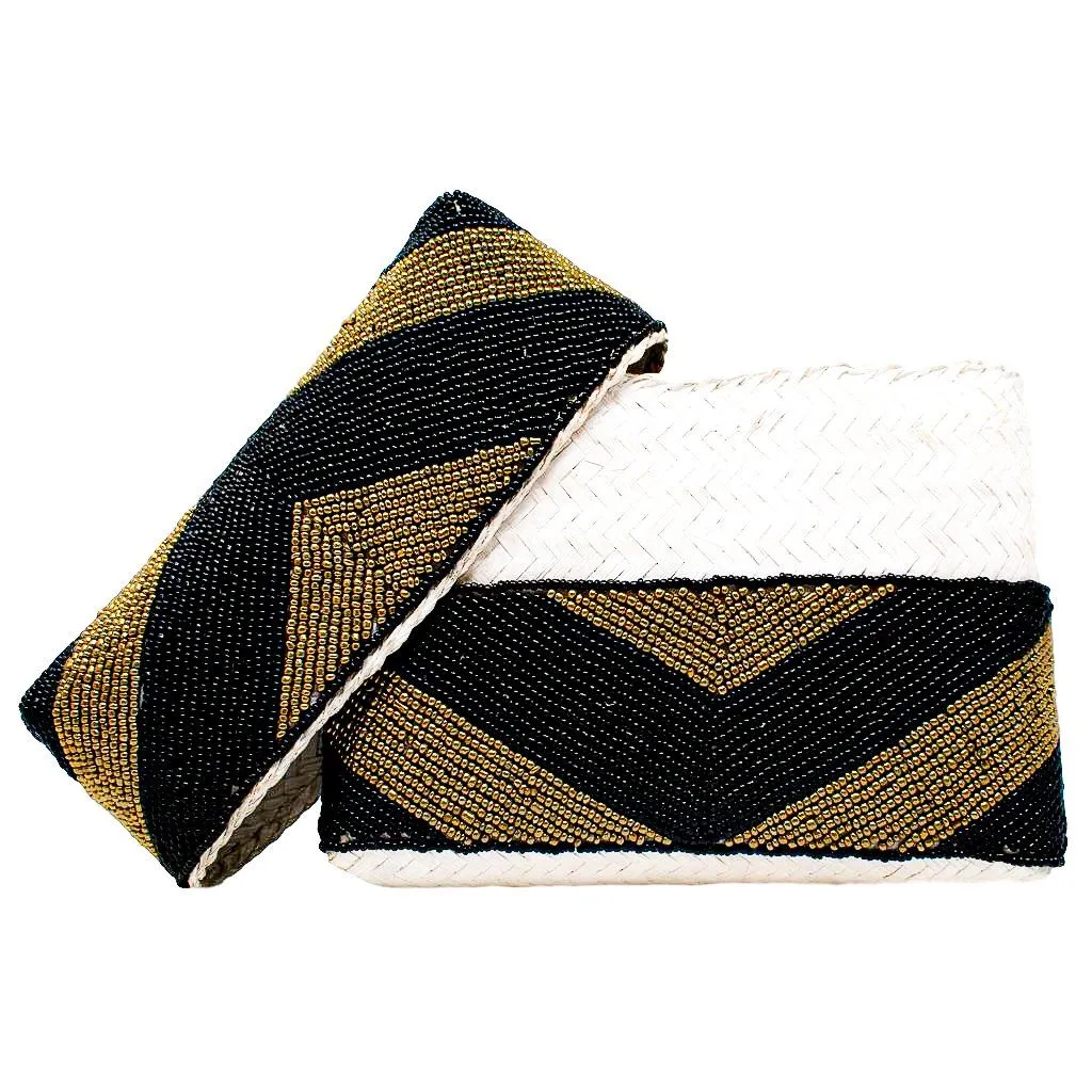 ZOE BEADED CLUTCH by POPPY   SAGE