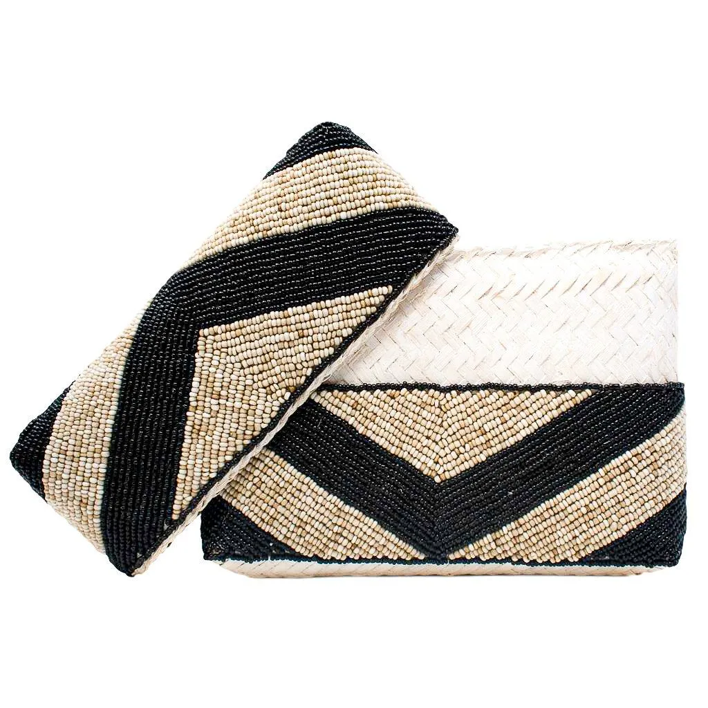 ZOE BEADED CLUTCH by POPPY   SAGE