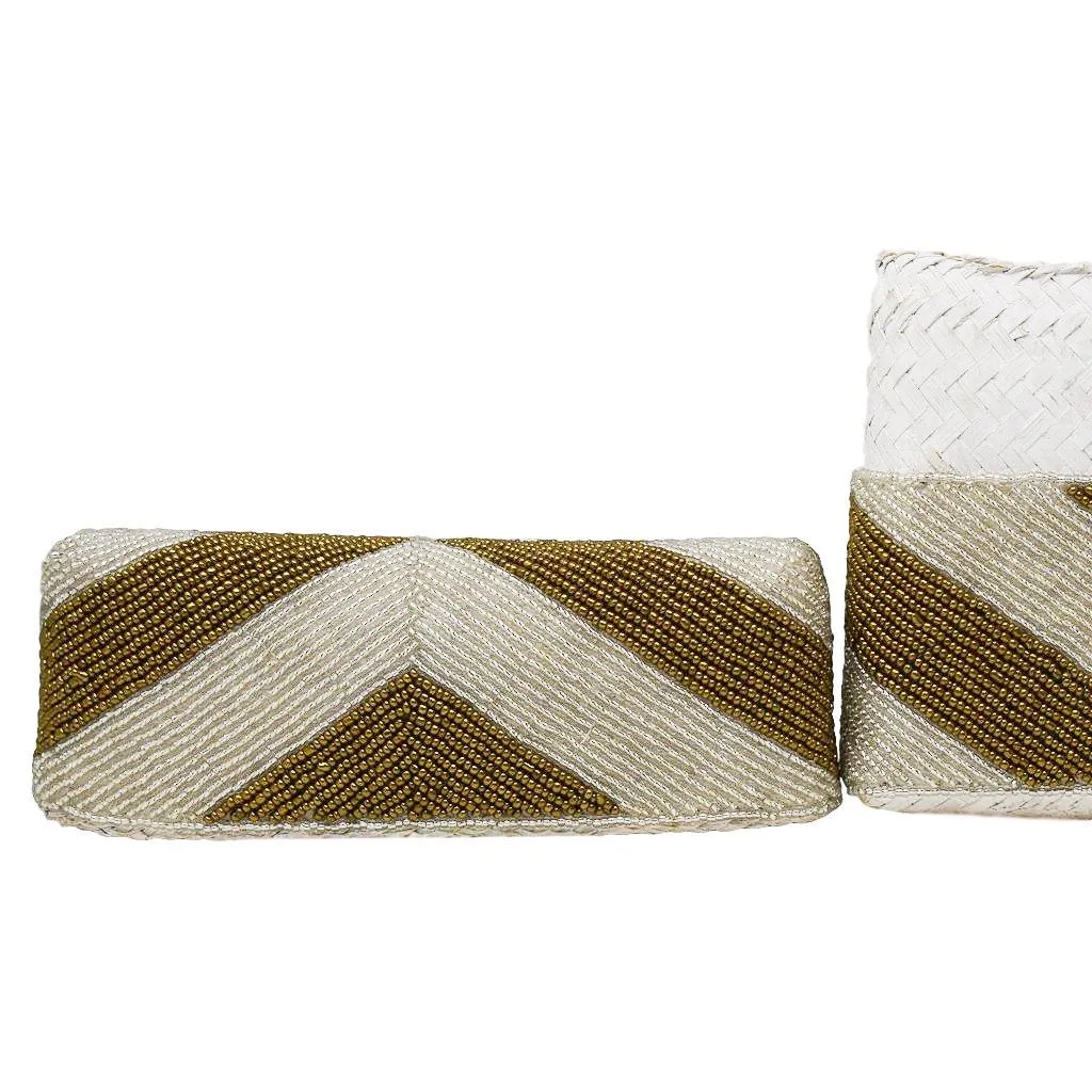ZOE BEADED CLUTCH by POPPY   SAGE