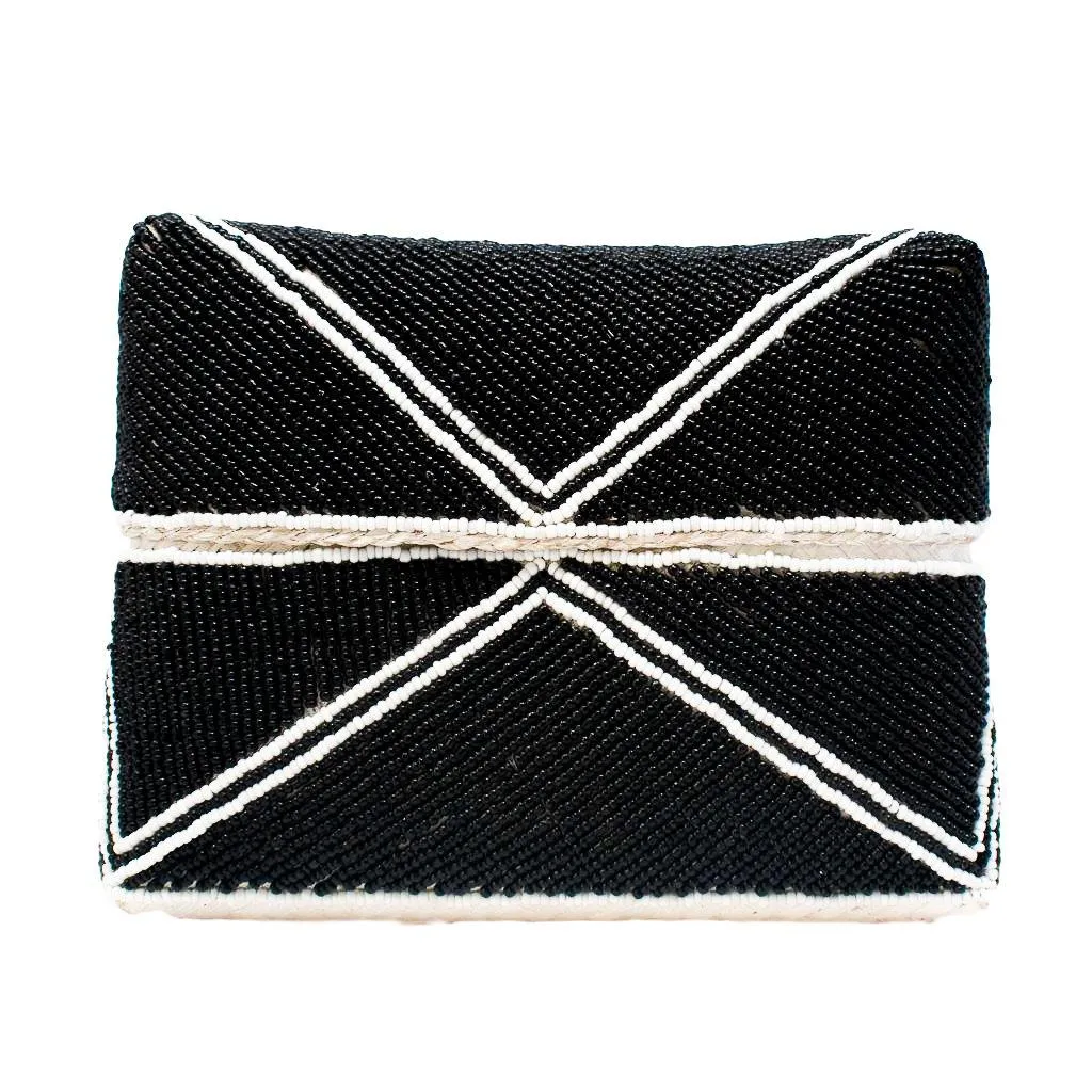ZOE BEADED CLUTCH by POPPY   SAGE