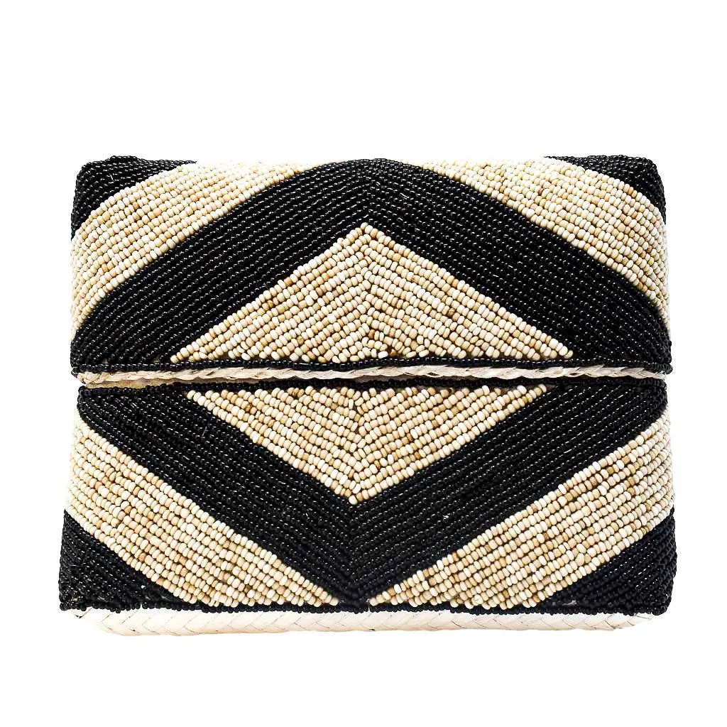 ZOE BEADED CLUTCH by POPPY   SAGE
