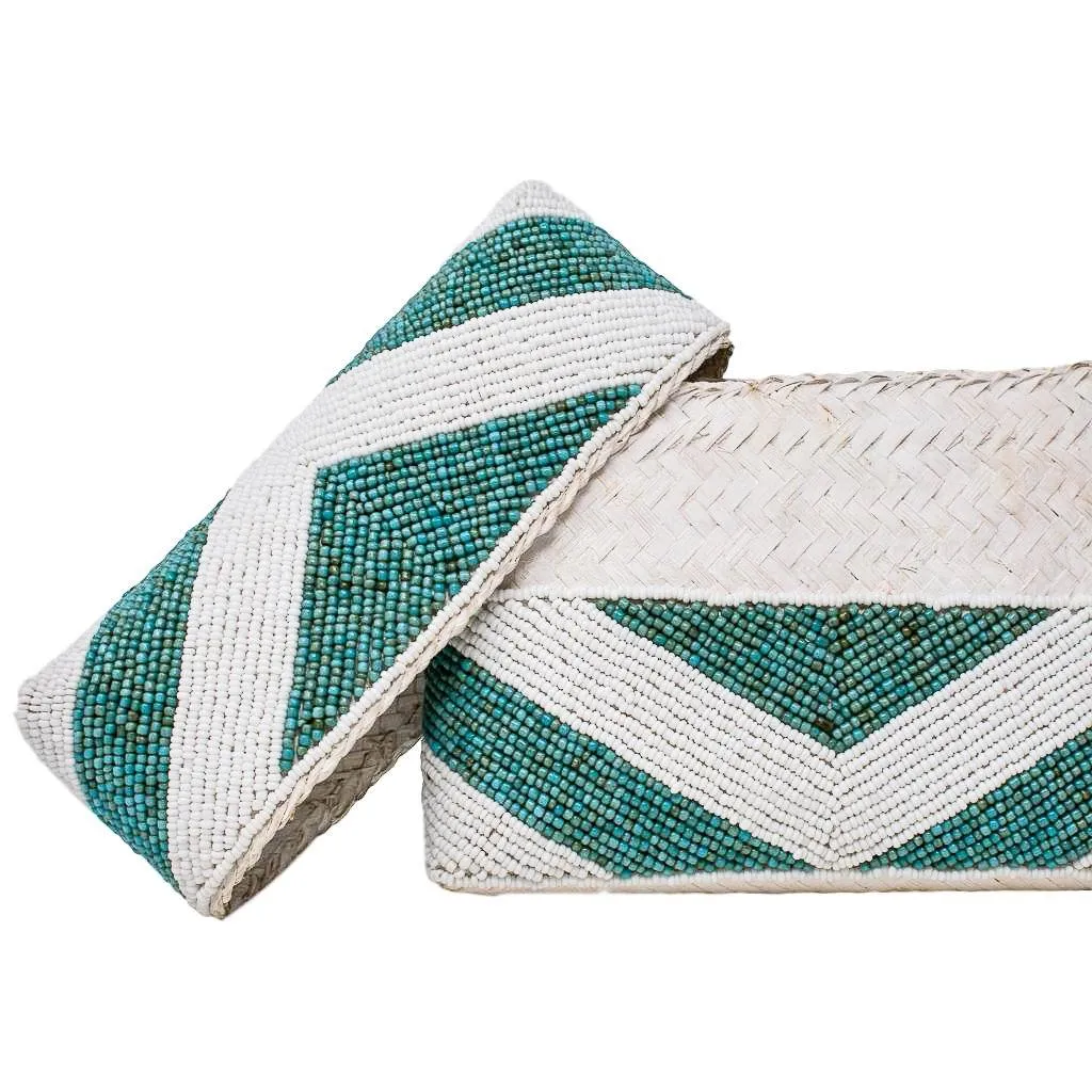 ZOE BEADED CLUTCH by POPPY   SAGE