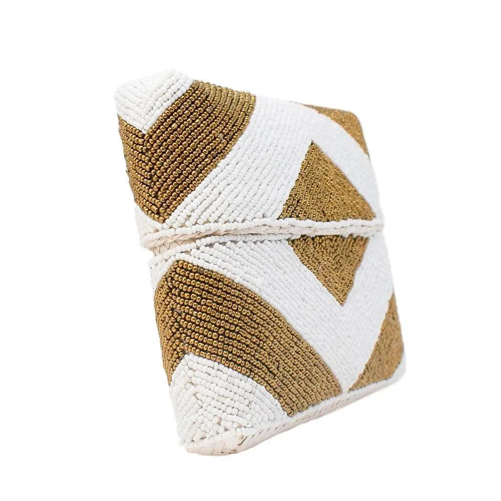 ZOE BEADED CLUTCH by POPPY   SAGE