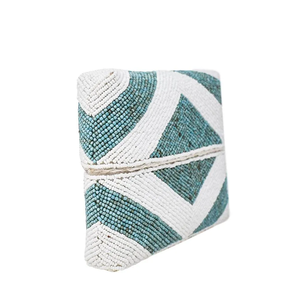 ZOE BEADED CLUTCH by POPPY   SAGE